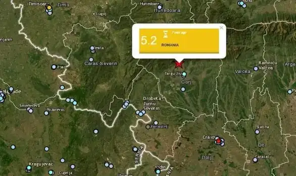 Zemljotres od više od 5 stepeni pogodio Rumuniju, osetio se u Timočkoj krajini