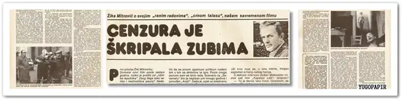 Žika Mitrović reditelj klasikaTimočka buna, Užička Republika, Marš na drinu...