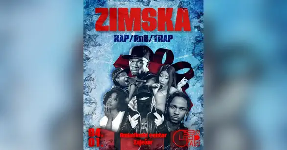 Žurka u Omladinskom centru - R&B, rap, trap, hip-hop i srodni pravci